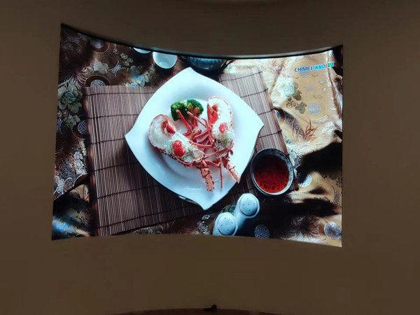 磁县室内P2.5弧形LED屏
